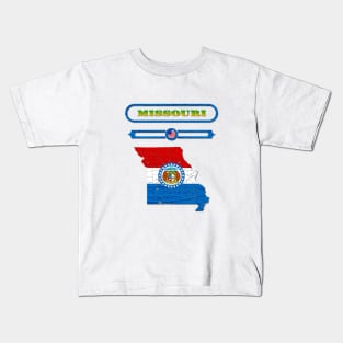 MISSOURI STATE, UNITED STATES, USA. SAMER BRASIL Kids T-Shirt